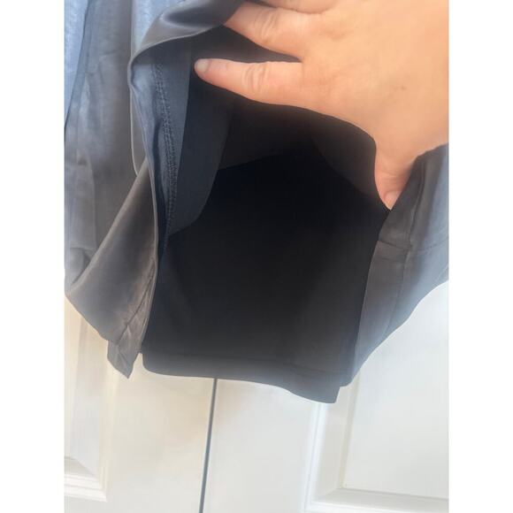 Lulus Size: Large Got The Love Black Satin Mini Dress - Picture 4 of 10